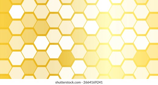Golden line honey pattern abstract pattern background. Eps 10. Vector background.