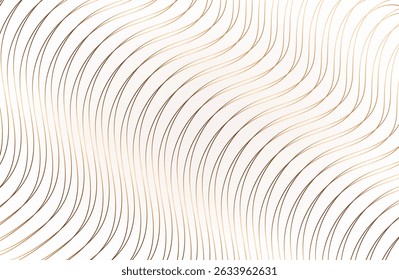 Golden lines pattern background. Luxury gold Line arts wallpaper. Design for cover, invitation background, packaging design, fabric and print. Vector illustration.
