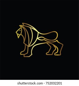 golden lion logo