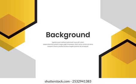 Golden Luxury Background Abstract Design Banner Poster For Presentation Design