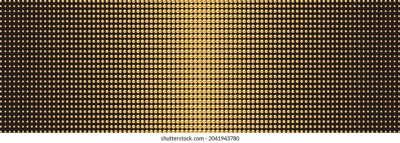 Golden luxury background with beads. Vector illustration.