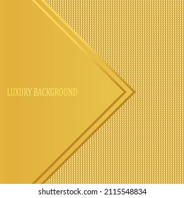 Golden luxury background with golden beads. Vector illustration.