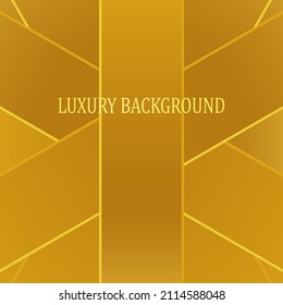 Golden luxury background. Vector illustration.