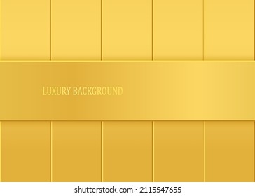 Golden luxury background. Vector illustration.