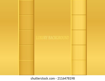 Golden luxury background. Vector illustration.