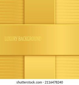 Golden luxury background. Vector illustration.