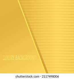 Golden luxury background. Vector illustration.