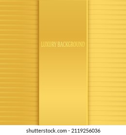 Golden luxury background. Vector illustration.