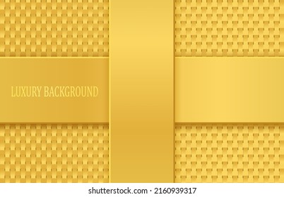 Golden luxury background. Vector illustration.