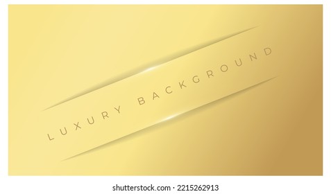 Golden Luxury Backgrounds Light Effected Geometric Cut Stripes Line with Copy Space for Text or Message