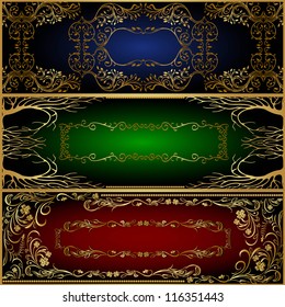 golden luxury banner