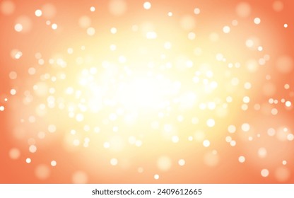 Bokeh de lujo dorado fondo abstracto de luz suave, Vector eps 10 ilustración de partículas de bokeh, decoración de fondo