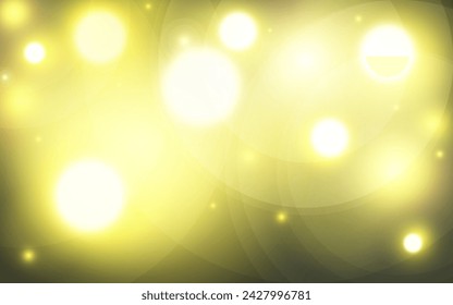 Fondos abstractos de la luz suave del bokeh del lujo dorado, Vector eps 10 partículas del bokeh de la ilustración, decoración de fondos