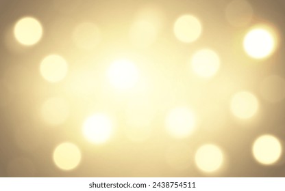 Fondo abstracto suave de la luz del bokeh del lujo dorado, Vector eps 10 partículas del bokeh de la ilustración, decoración del fondo