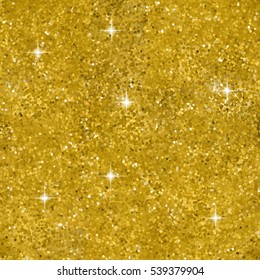 Golden Luxury Glitter Pattern Texture. EPS10 Vector