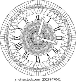 Golden and Luxury Mandala and Coloring page and background template