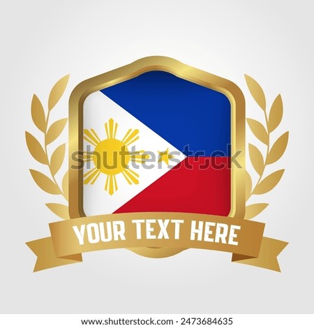 Golden Luxury Philippines Badge Design