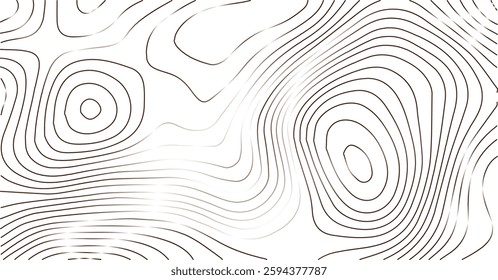 golden luxury topographic lines map background .modern technology wave curve line contour map design .seamless geography grid vector illustration .
