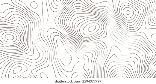 golden luxury topographic lines map background .modern technology wave curve line contour map design .seamless geography grid vector illustration .
