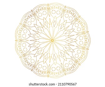 Golden mandala art design, royal, wedding, background, circle, ornaments