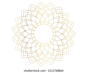 Golden mandala art design, royal, wedding, background, circle, ornaments