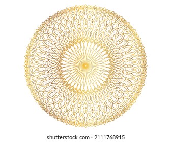 Golden mandala art design, royal, wedding, background, circle, ornaments