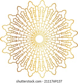 Golden mandala art design, royal, wedding, background, circle, ornaments