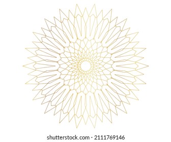 Golden mandala art design, royal, wedding, background, circle, ornaments