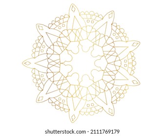 Golden mandala art design, royal, wedding, background, circle, ornaments