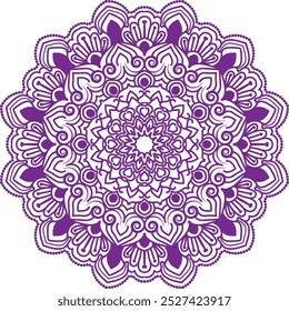 Golden Mandala Design, pode ser usado em segundo plano