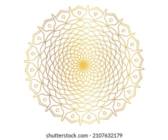 Golden mandala design, royal, vintage, traditional, art, template, wedding background