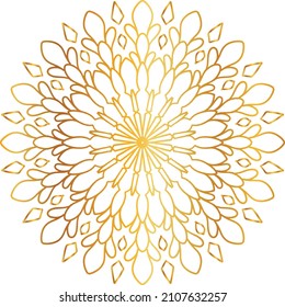 Golden mandala design, royal, vintage, traditional, art, template, wedding background