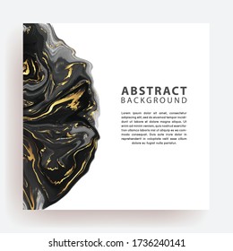Golden Marble abstract creative background with space for text.Vector design pattern template.Good for design covers, presentation, invitation, flyers, posters, business cards, menu and social media.