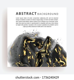 Golden Marble abstract creative background with space for text.Vector design pattern template.Good for design covers, presentation, invitation, flyers, posters, business cards, menu and social media.