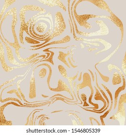 Golden marble. Elegant vector background for sales, cover designs, invitations and cards.