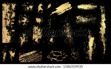 Similar – Foto Bild Gold painted wood texture