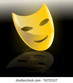golden mask of comedy