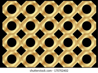 Golden mesh
