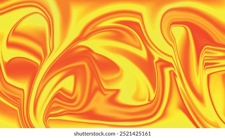 Golden metallic. Abstract liquid Golden background. Orange liquid marble background for design and banner.	