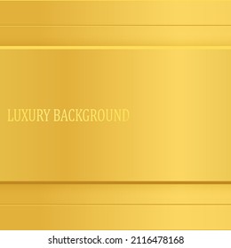 Golden metallic background. Vector illustration.