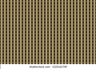 Golden metallic seamless elements on dark black background. Template for invitation, voucher, card, texture, phone case, wallpaper, web page design, print, house decoration, luxury concept or business