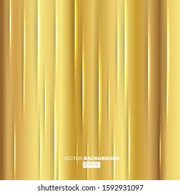 Golden Modern Fluid Background Composition with Dark Gradients and Gold Metal Wavy Line with Shadow