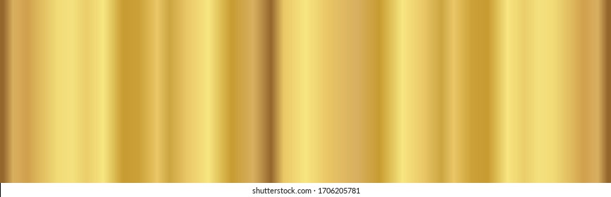 Golden Modern Fluid Background Composition with Dark Gradients and Gold Metal Wavy Line with Shadow