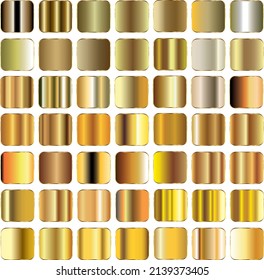 Plantilla de fondo de gradiente moderno de oro