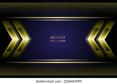 Golden modern pattern background vector illustration.
