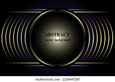 Golden modern pattern background vector illustration.