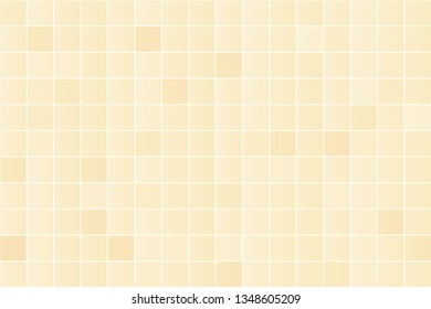 Golden Mosaic Tile Abstract Texture Pattern Background. Vector
