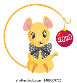 The Golden mouse is a symbol of the new year