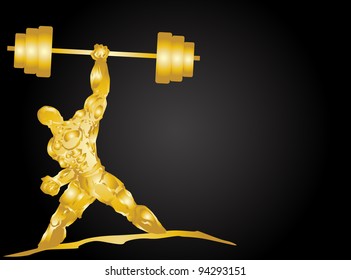 golden muscleman