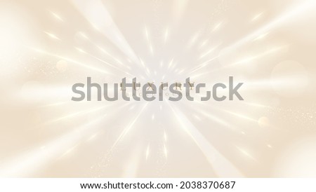 Golden neon light effects background, luxury 3d style concept backdrop. vector illustration.
